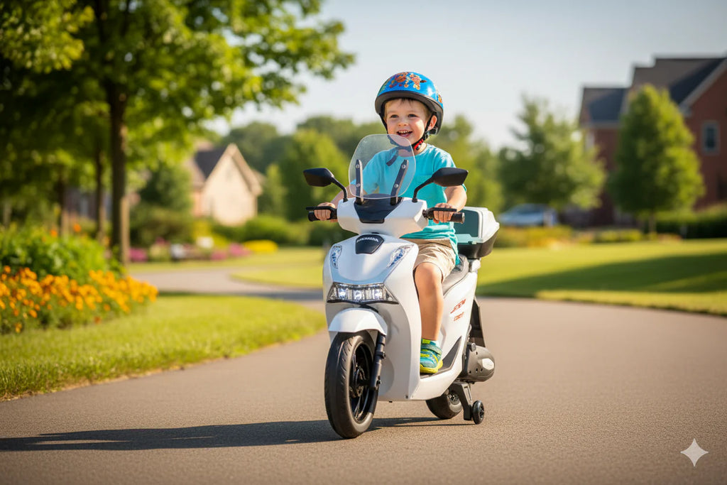 Scooter Elettrico per Bambini Licenza Ufficiale Honda SH125 12V